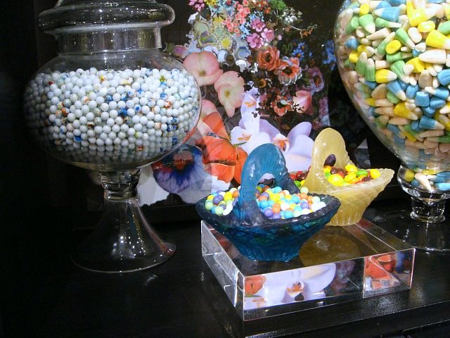 Candy jars at Cynthia Rowley CuRious candy shop | York Avenue