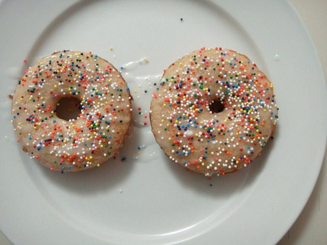 Baked Doughnuts with Sprinkles | York Avenue