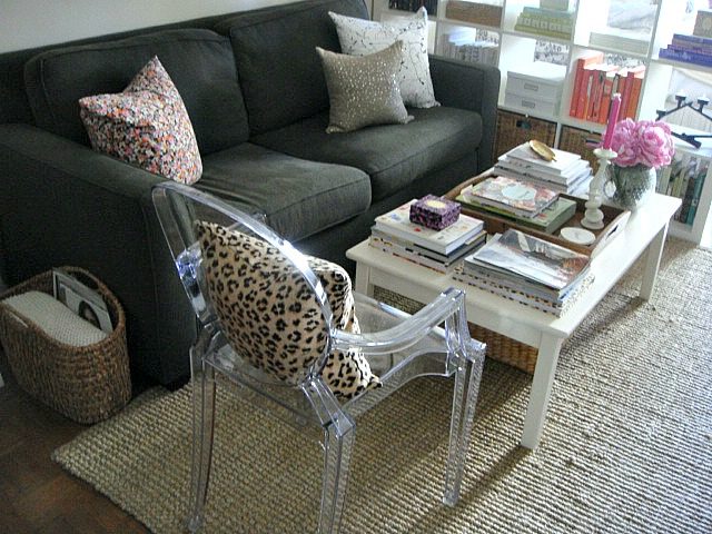 Lucite ghost chair | York Avenue
