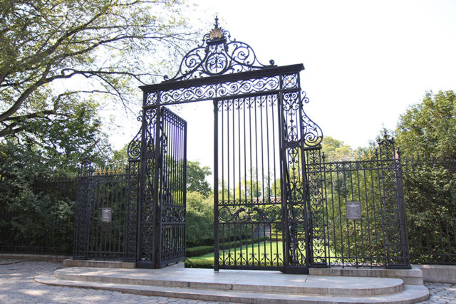 Vanderbilt Gate at the Central Park Conservatory Garden