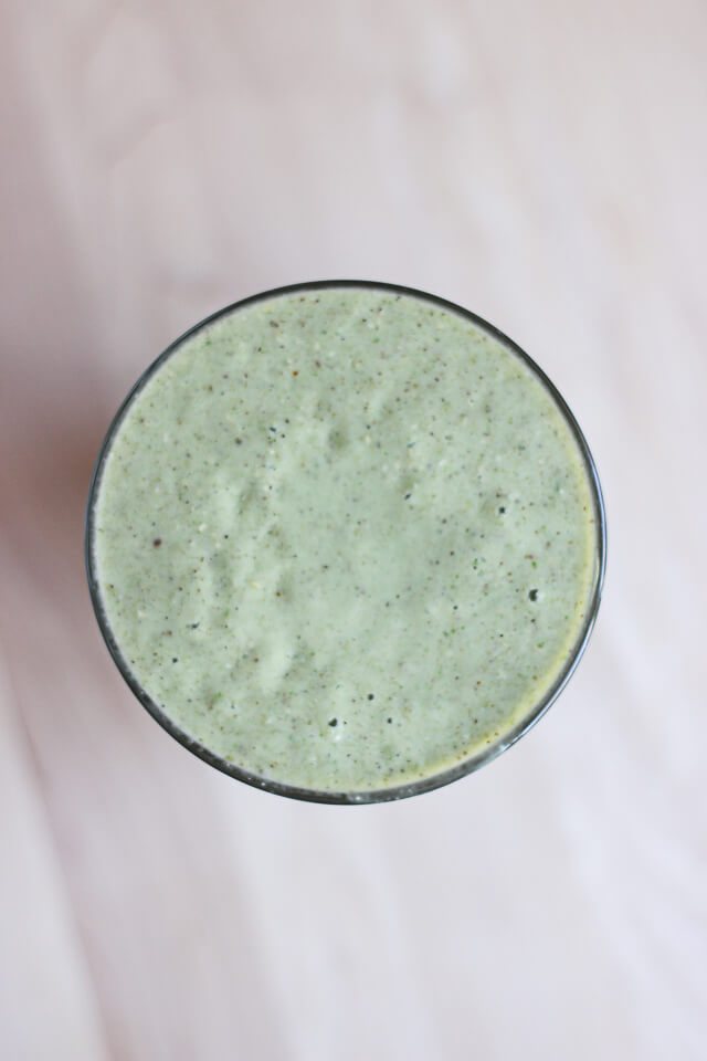 pear vanilla green smoothie recipe-1076