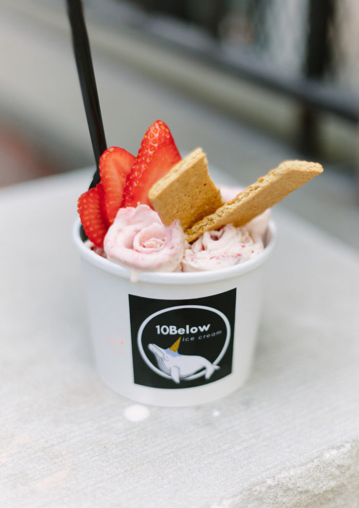 NYC Guide: Thai Ice Cream Rolls at 10 Below