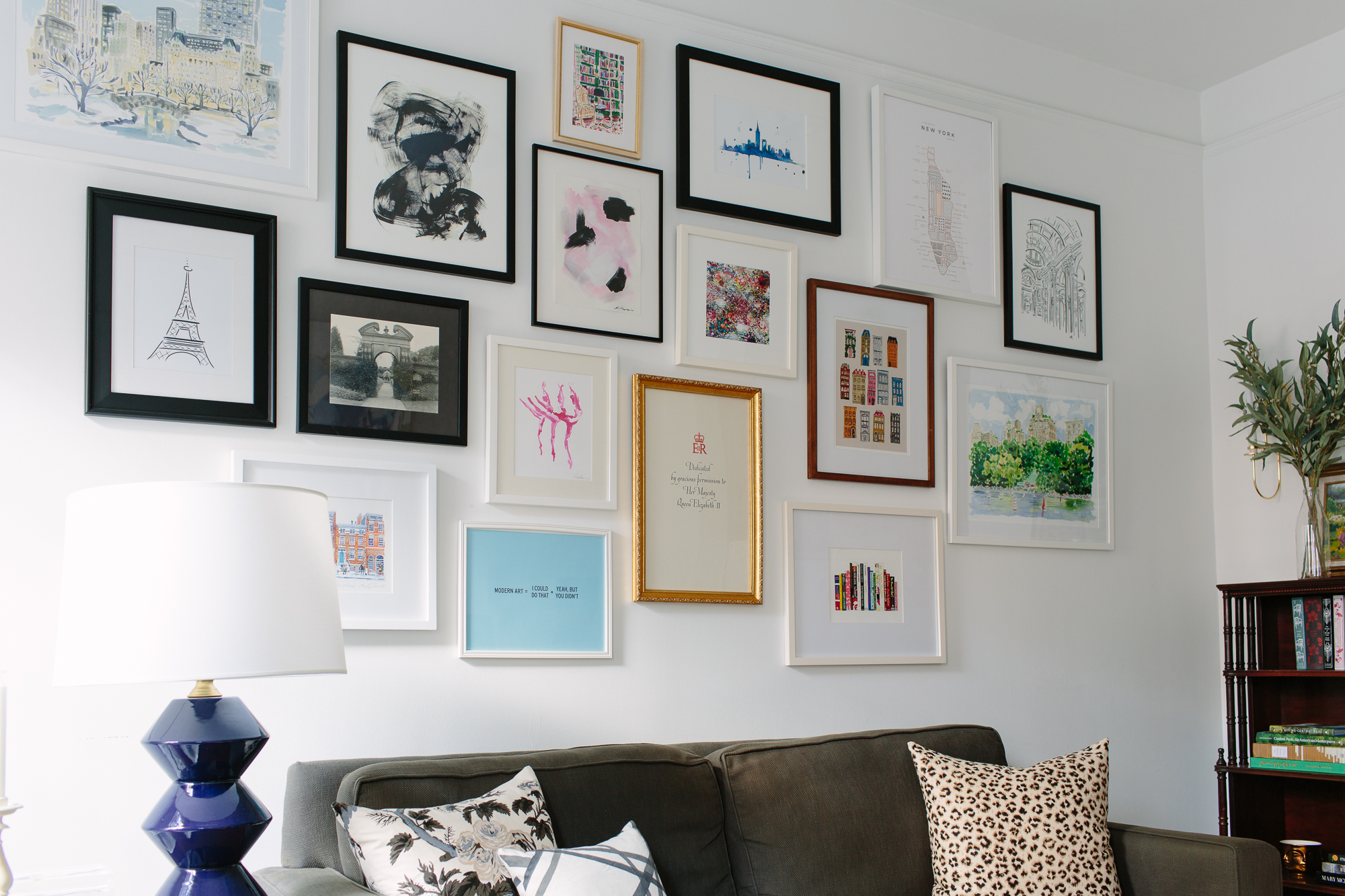 My New Gallery Wall and How I Made It | York Avenue