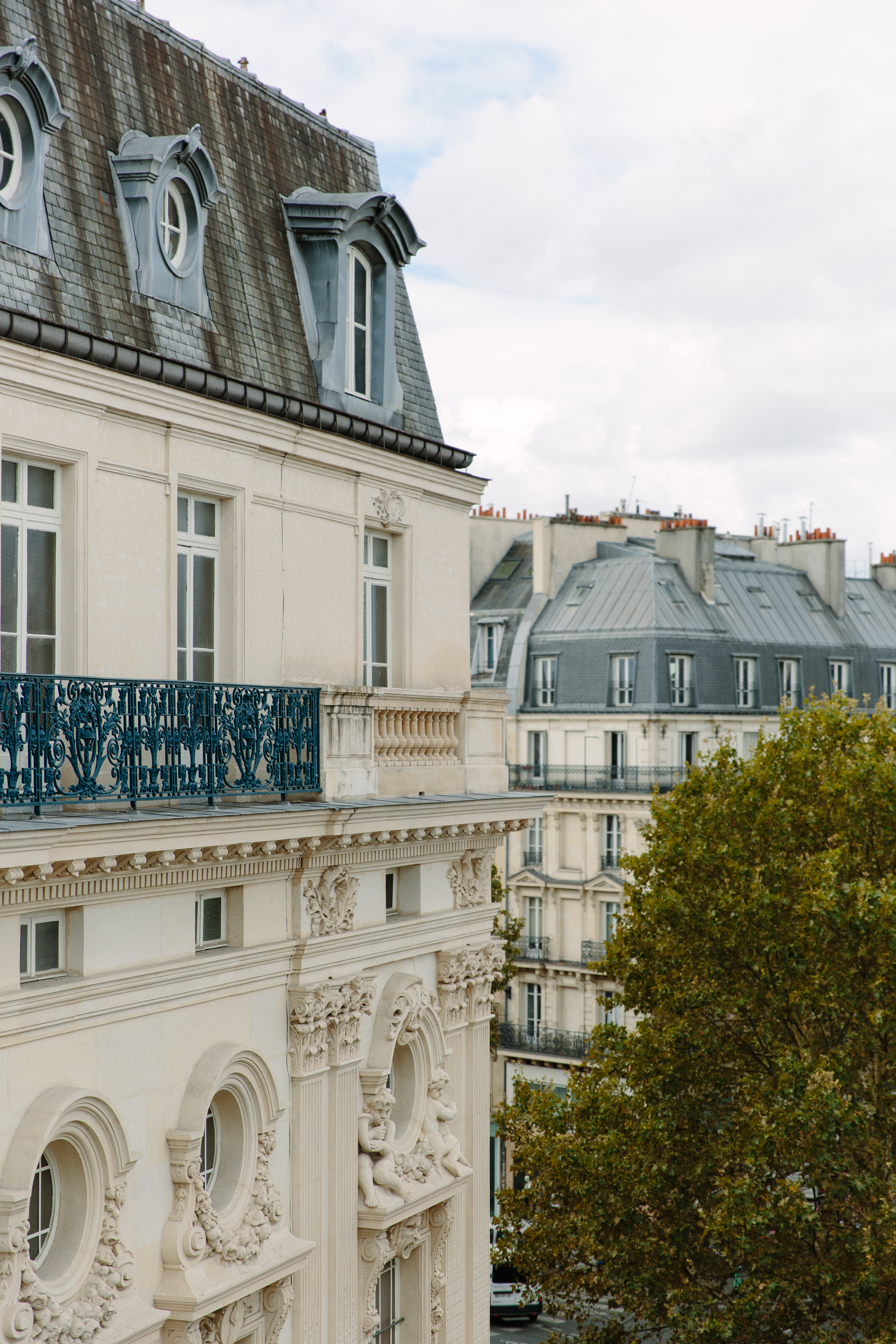 view from Hotel Providence Paris balcony