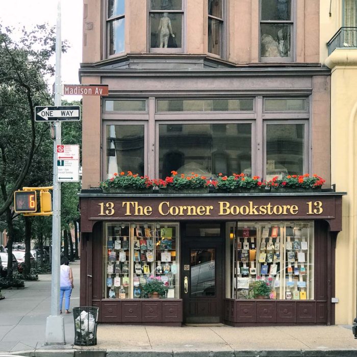 Things to Do in Upper East Side New York City featured by top New York City blog, York Avenue: image of The Corner Bookstore