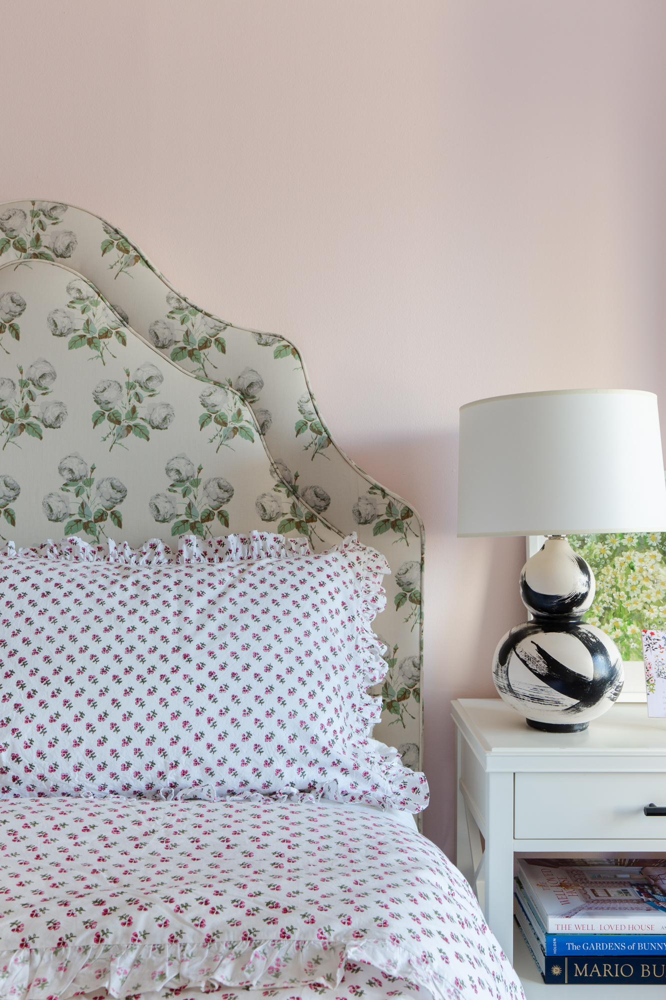 Apartment Updates: Bowood Headboard and Sarah K Designs Bedding